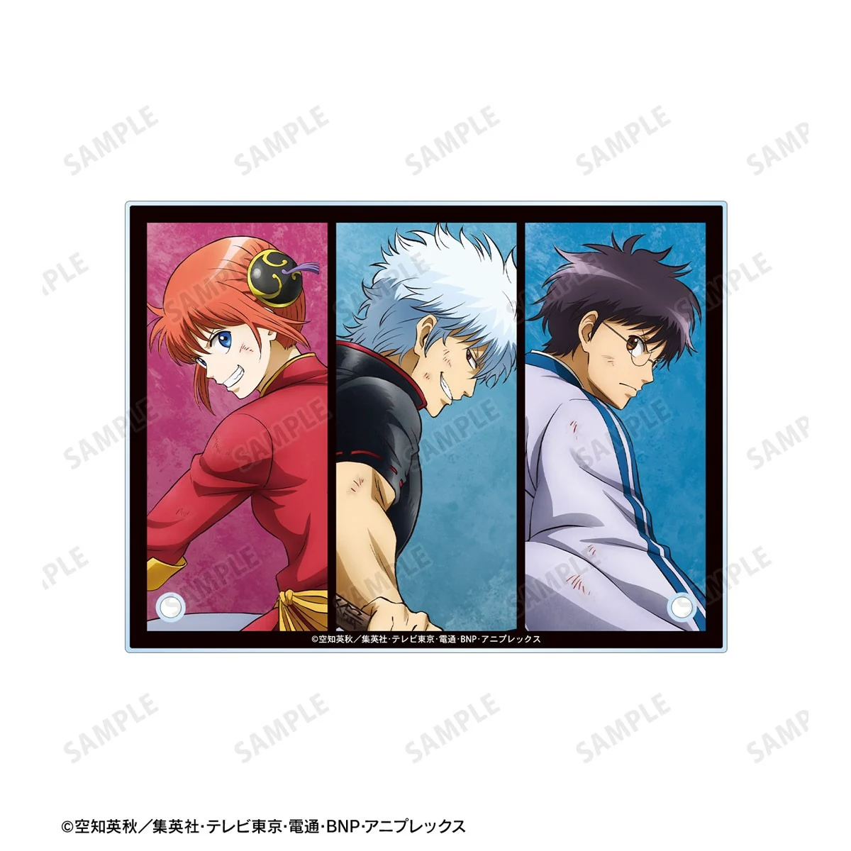 [Pre-order] "Gintama" Original Illustration Yorozuya Tatakau Senaka Ver. Vol. 2 A6 Acrylic Panel